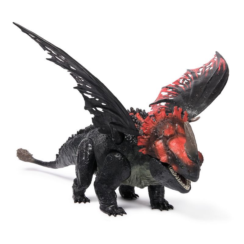 slide 1 of 7, How to Train Your Dragon Titan Red Death Figure, 1 ct