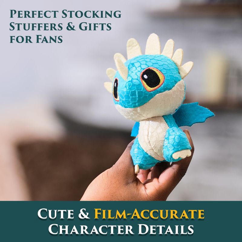 slide 6 of 9, DreamWorks Dragons How to Train Your Dragon, Mini Surprise Dragons Plush Toys, 3" Mystery Dragon Plushies (Unbox 1 of 5 Styles), 1 ct