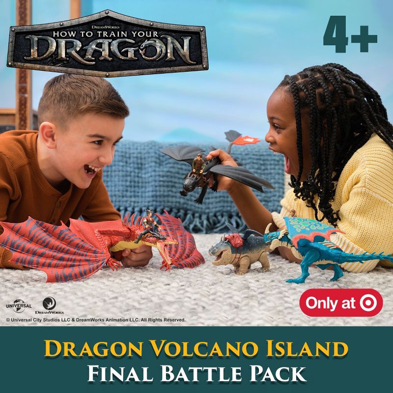 slide 2 of 9, How to Train Your Dragon Final Battle Figure Set, 1 ct