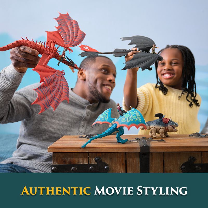 slide 5 of 9, How to Train Your Dragon Final Battle Figure Set, 1 ct