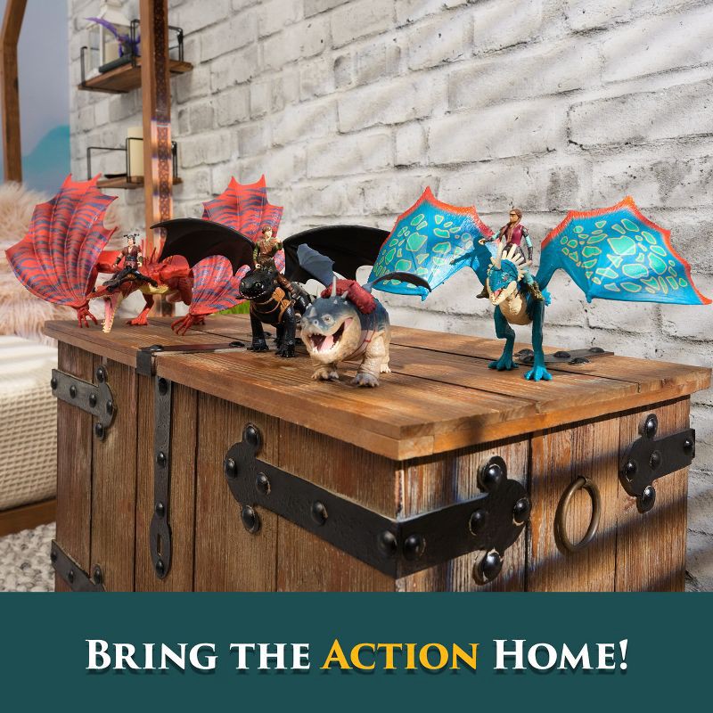 slide 6 of 9, How to Train Your Dragon Final Battle Figure Set, 1 ct