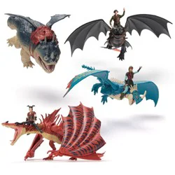 How to Train Your Dragon Final Battle Figure Set