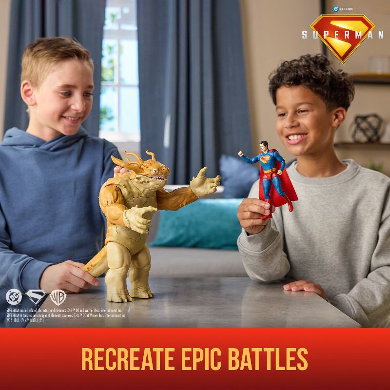 slide 3 of 6, Superman 6" Kaiju Battle Pack Action Figure Playset, 1 ct