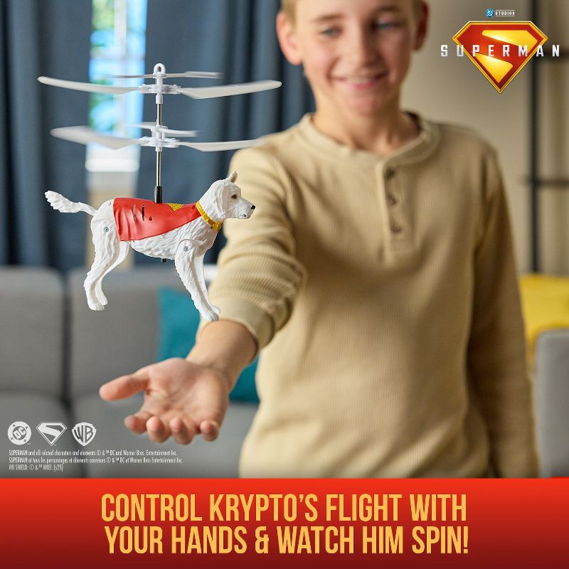 slide 6 of 6, DC Comics Superman Handheld Flying Krypto Vehicle, 1 ct