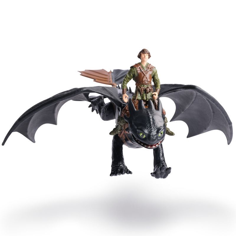 slide 1 of 10, How to Train Your Dragon Viking and Toothless Action Figure, 1 ct