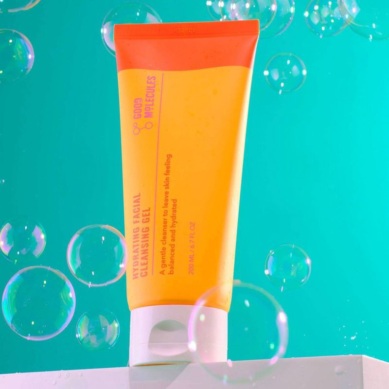 slide 2 of 5, Good Molecules Hydrating Facial Cleanser Gel - 200ml, 200 ml