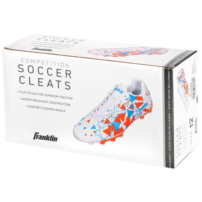 slide 7 of 12, Franklin Sports Size 12 Youth Soccer Cleats, 1 ct