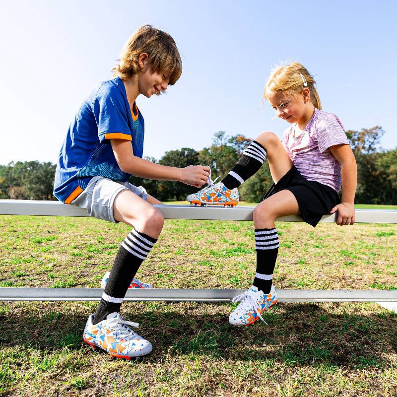 slide 8 of 12, Franklin Sports Size 12 Youth Soccer Cleats, 1 ct