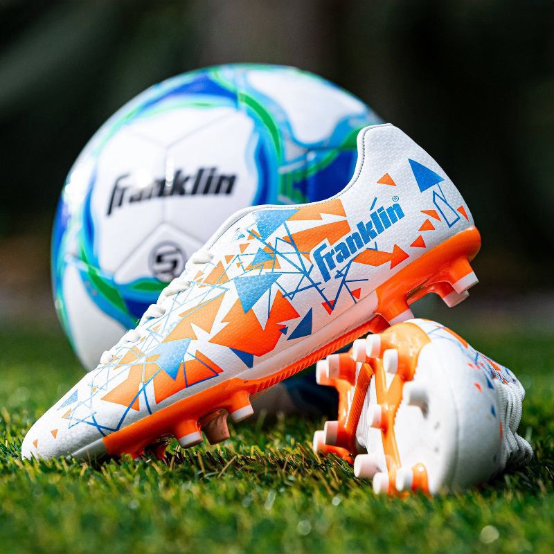 slide 9 of 12, Franklin Sports Size 12 Youth Soccer Cleats, 1 ct
