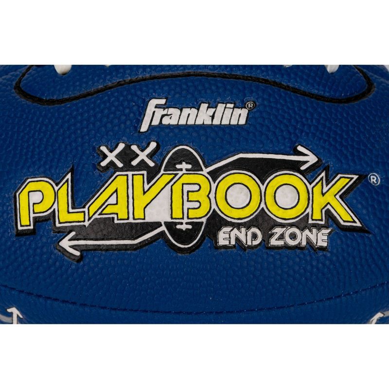 slide 7 of 7, Franklin Sports 10 Player Flag Football Set: Mini Blue Football for Kids Aged 6+, 1 ct