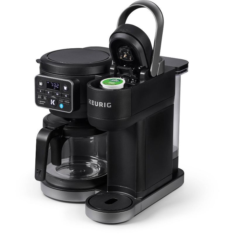 slide 13 of 20, Keurig K-Duo Hot & Iced Single-Serve & Carafe Coffee Maker Black: Electric Drip Coffee Pot, 72 oz Capacity, 72 oz