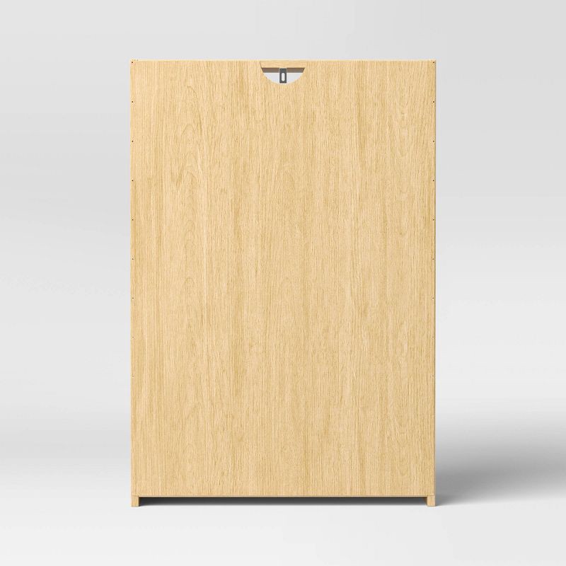 slide 4 of 5, 3 Shelf Bookcase Natural Wood - Room Essentials™, 1 ct