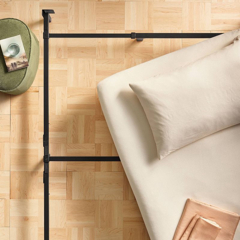 slide 2 of 5, Adjustable Bed Frame Black - Room Essentials™, 1 ct