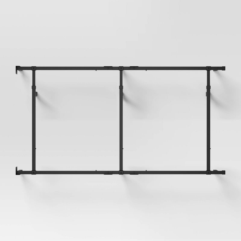 slide 4 of 5, Adjustable Bed Frame Black - Room Essentials™, 1 ct