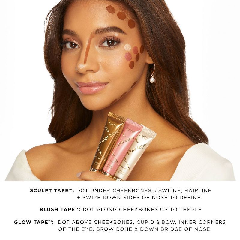 slide 4 of 8, tarte Sculpt Tape Bronzer - Rich Bronze - 0.4 fl oz - Ulta Beauty, 0.4 fl oz