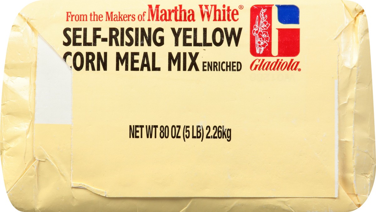 slide 3 of 9, Gladiola Self-Rising Yellow Corn Meal Mix 80 oz, 5 lb