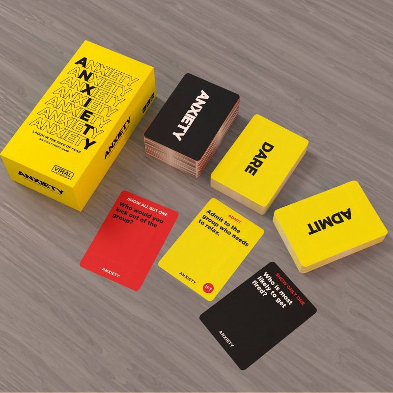 slide 9 of 9, Viral Studios Do or Drink Anxiety Adult Party Game: Social Skills Card Game, 3+ Players, 30+ mins Play, 1 ct