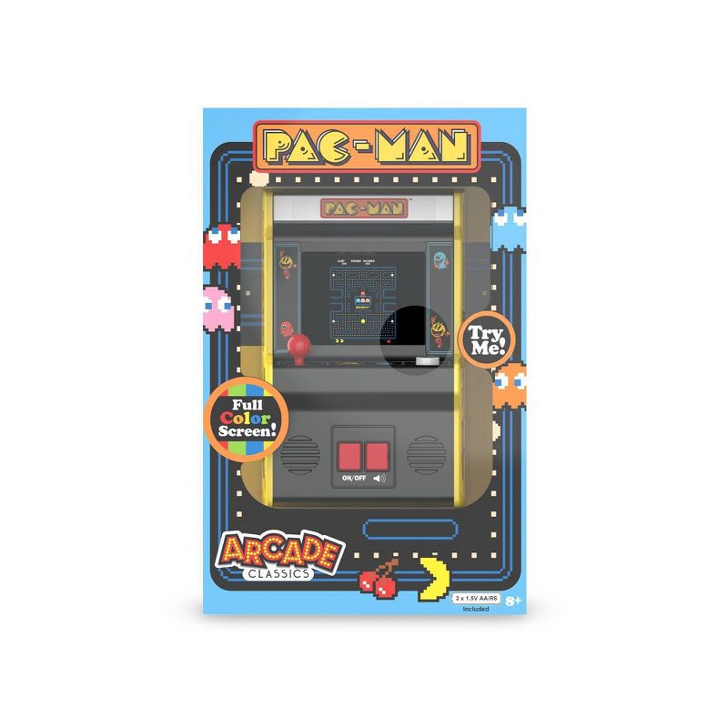 slide 4 of 7, Pac-Man Arcade Classics Handheld Electronic Game, 1 ct