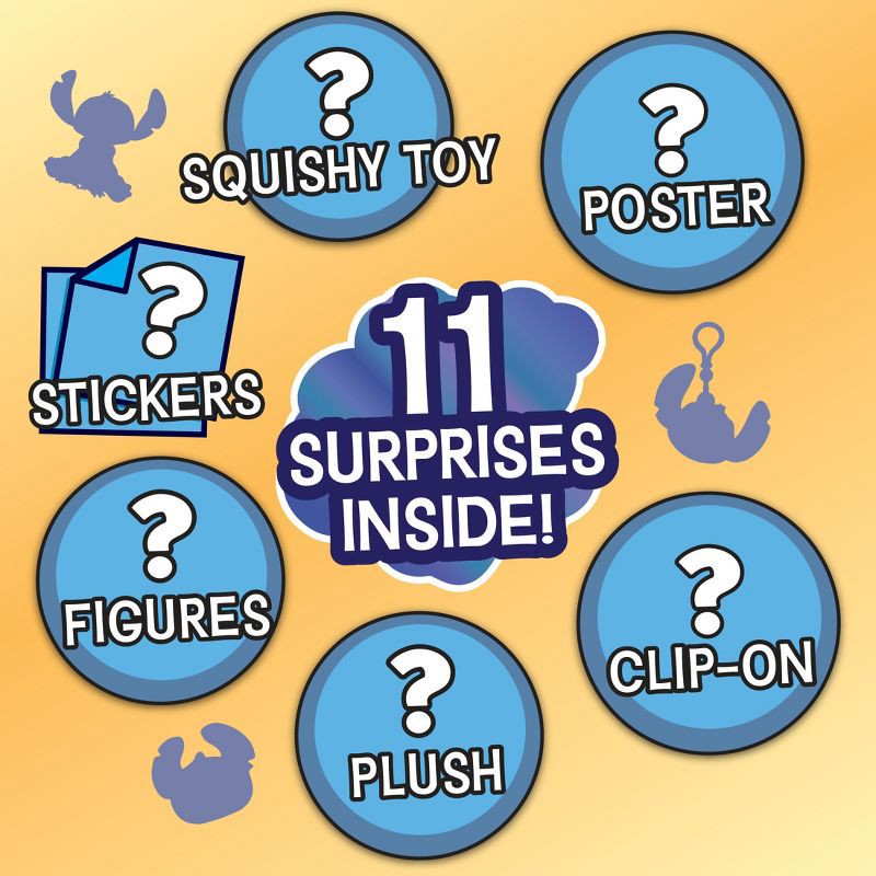 slide 3 of 9, Lilo & Stitch Disney Deluxe Capsule - 2pc: Mini Figures, Stickers, Plastic Accessory Pieces, Includes 2 Figures, 2 ct