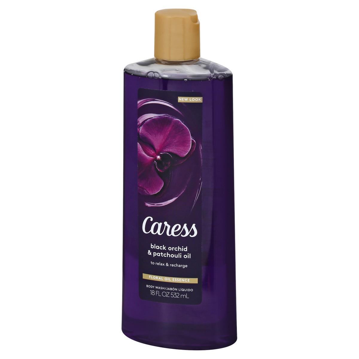 slide 10 of 12, Caress Black Orchid & Patchouli Oil Body Wash 18 oz, 18 oz