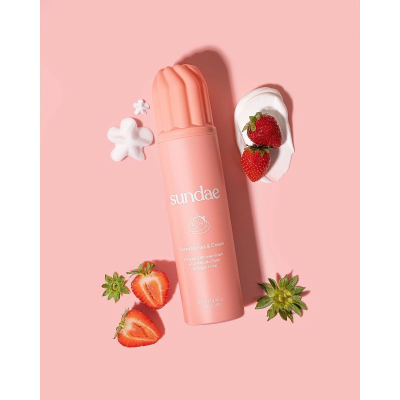 slide 2 of 7, Sundae Strawberries & Cream Body Wash - 8.9oz, 8.9 oz