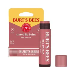 Burt's Bees Tinted Lip Balm - Red Dahlia - 0.15oz