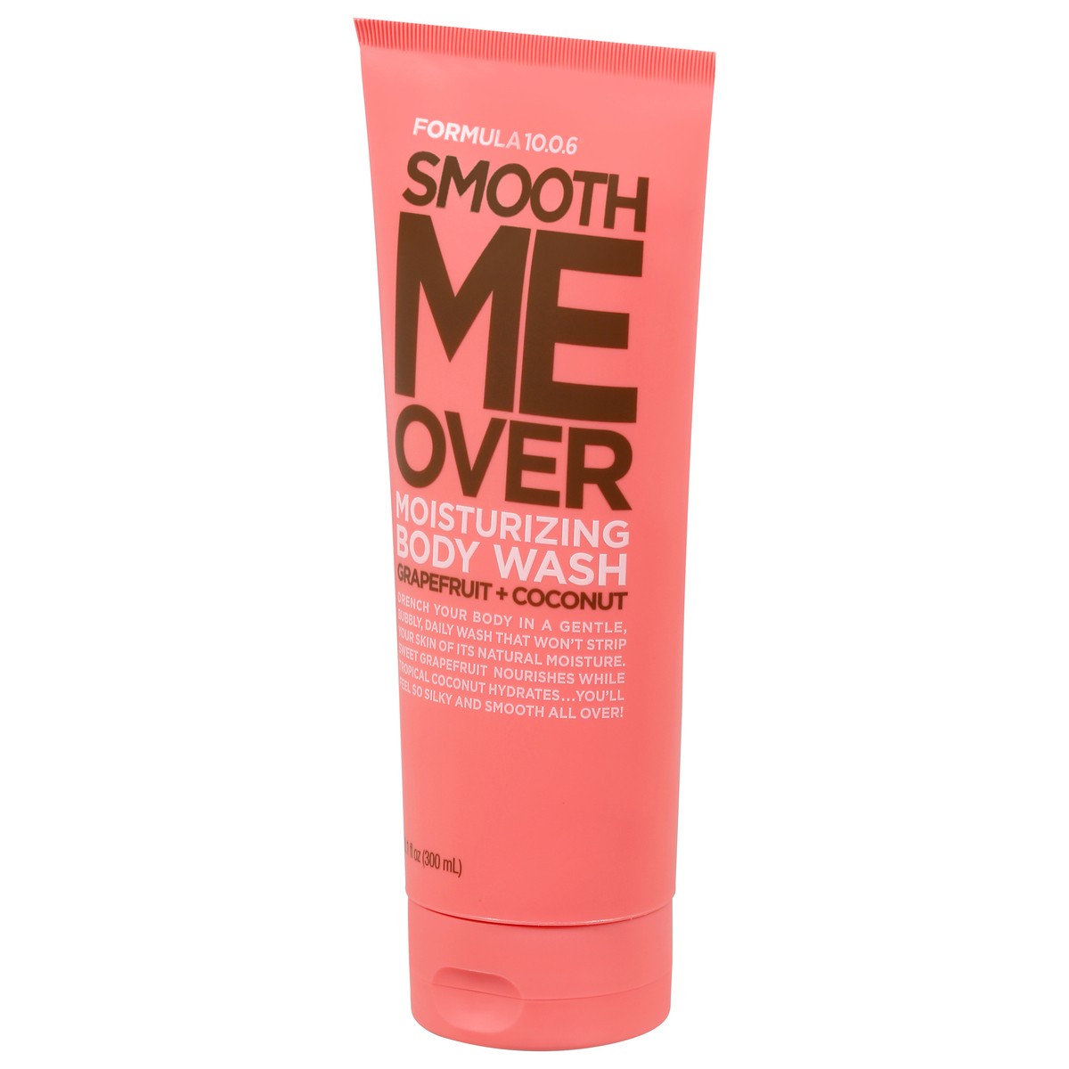 slide 3 of 9, Formula 10.0.6 Smooth Me Over Grapefruit + Coconut Moisturizing Body Wash 10.1 fl oz, 10.1 fl oz