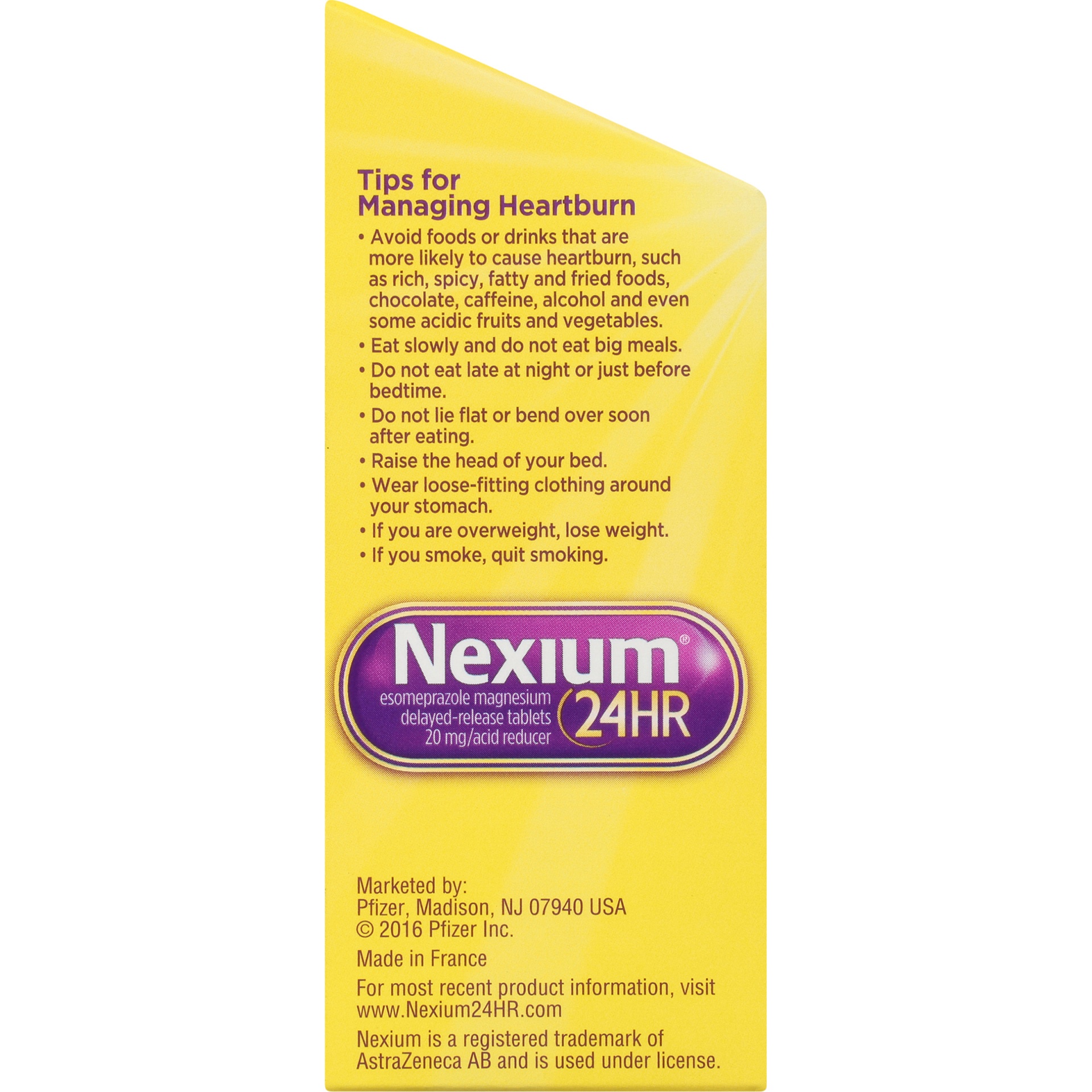 slide 6 of 6, Nexium 24HR Acid Reducer Heartburn Relief Tablets with Esomeprazole Magnesium - 14 Count, 14 ct