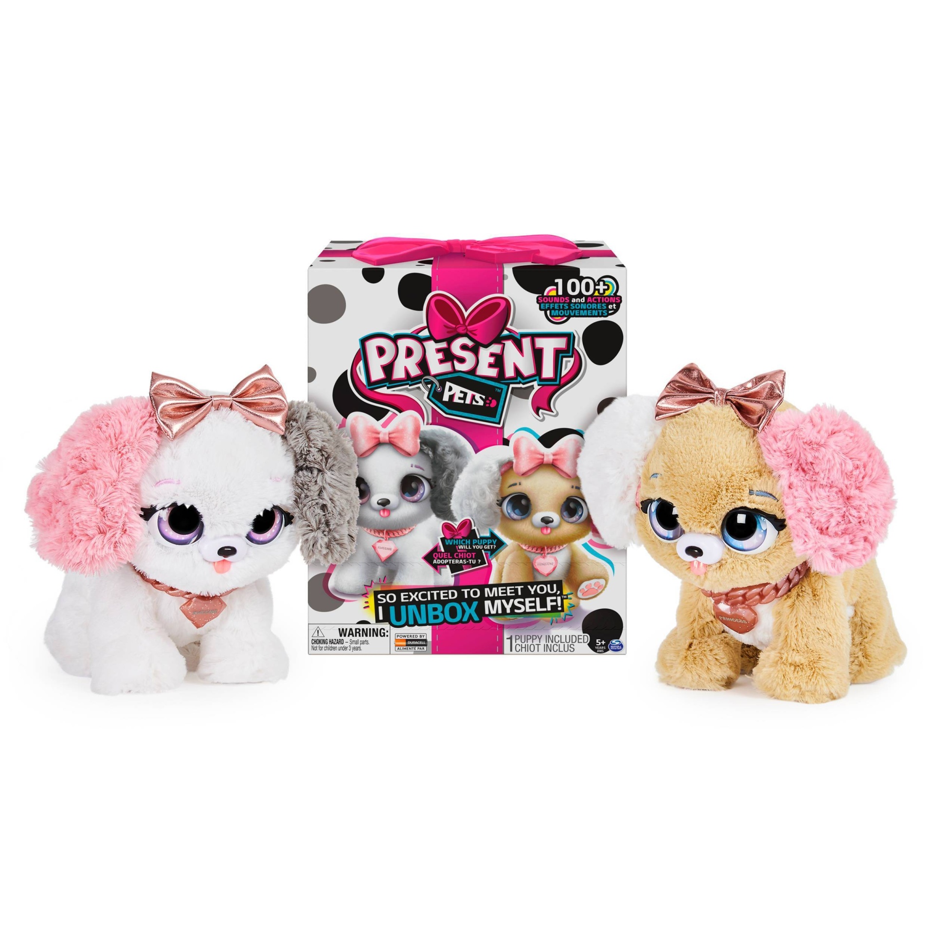 slide 1 of 8, Spin Master Present Pets Princess Mystery Pup, 1 ct