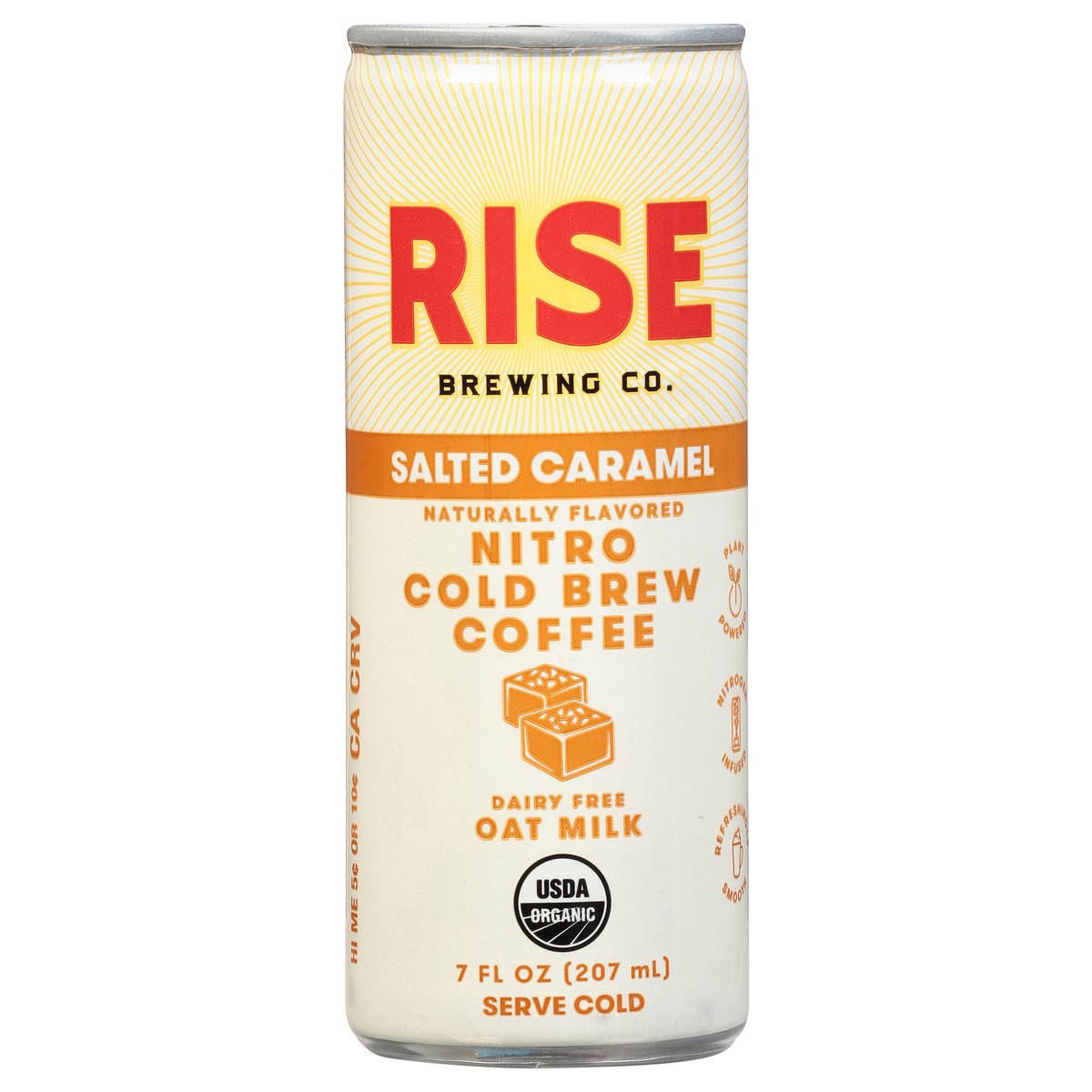 slide 1 of 9, RISE Brewing Co. RISE Salted Caramel Latte- 7 fl oz, 7 fl oz