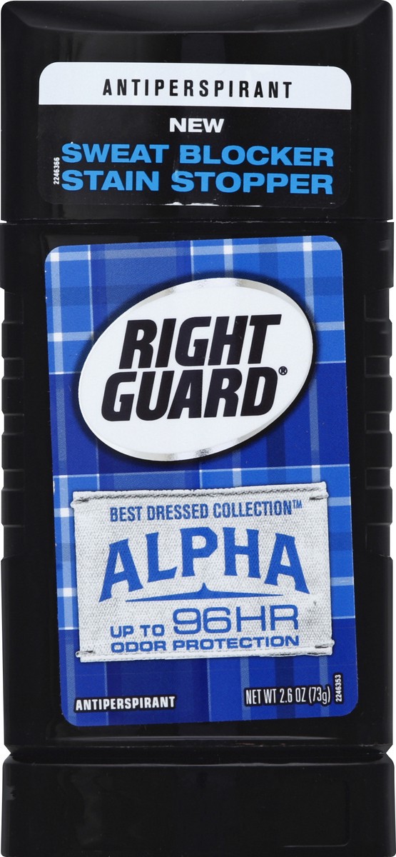 slide 5 of 6, Right Guard Best Dressed Collection Alpha Antiperspirant, 2.6 oz