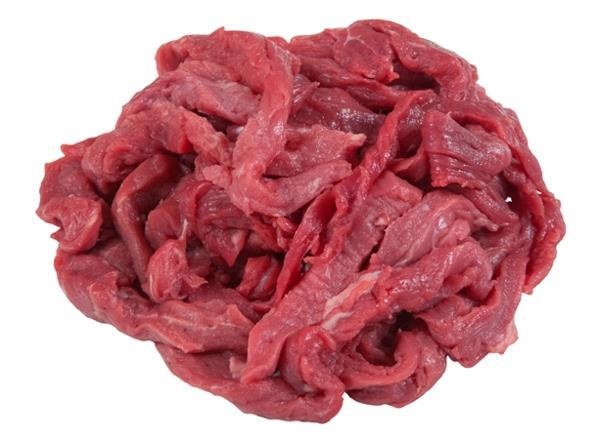 slide 1 of 1, Hy-Vee Choice Reserve Beef Stir Fry Strips, per lb