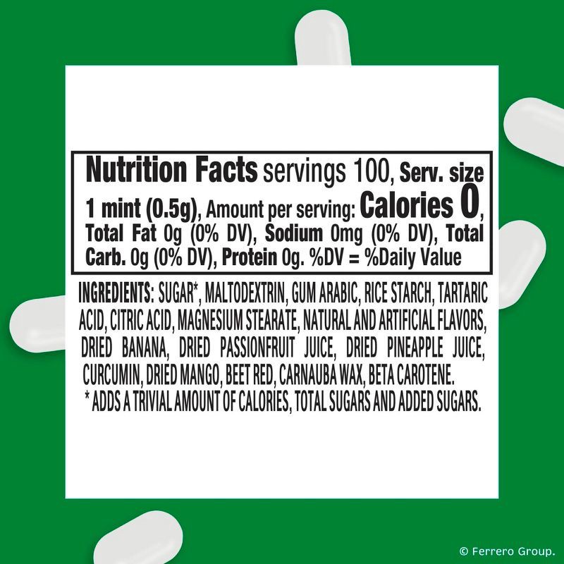 slide 6 of 6, Tic Tac Single Freshmint 100ct/1.7oz, 100 ct, 1.7 oz