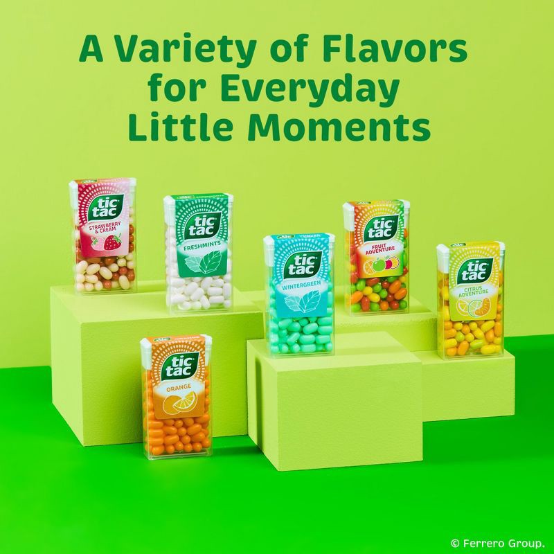 slide 7 of 8, Tic Tac Single Freshmint 100ct/1.7oz, 100 ct, 1.7 oz