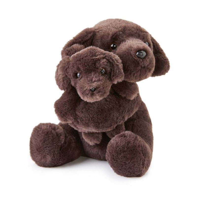 slide 4 of 12, FAO Schwarz 10" Mommy and Me Labrador Plush, 1 ct