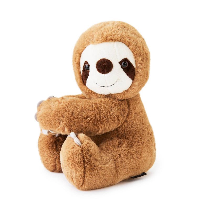 slide 6 of 12, FAO Schwarz 10" Mommy and Me Sloth Plush: Polyester Zoo Stuffed Animal, 1 ct