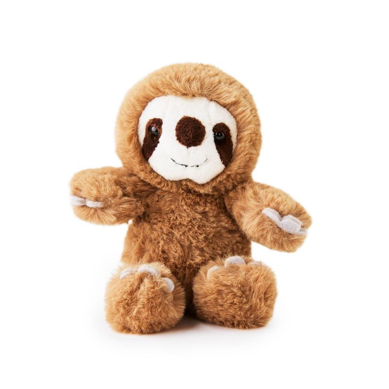 slide 8 of 12, FAO Schwarz 10" Mommy and Me Sloth Plush: Polyester Zoo Stuffed Animal, 1 ct