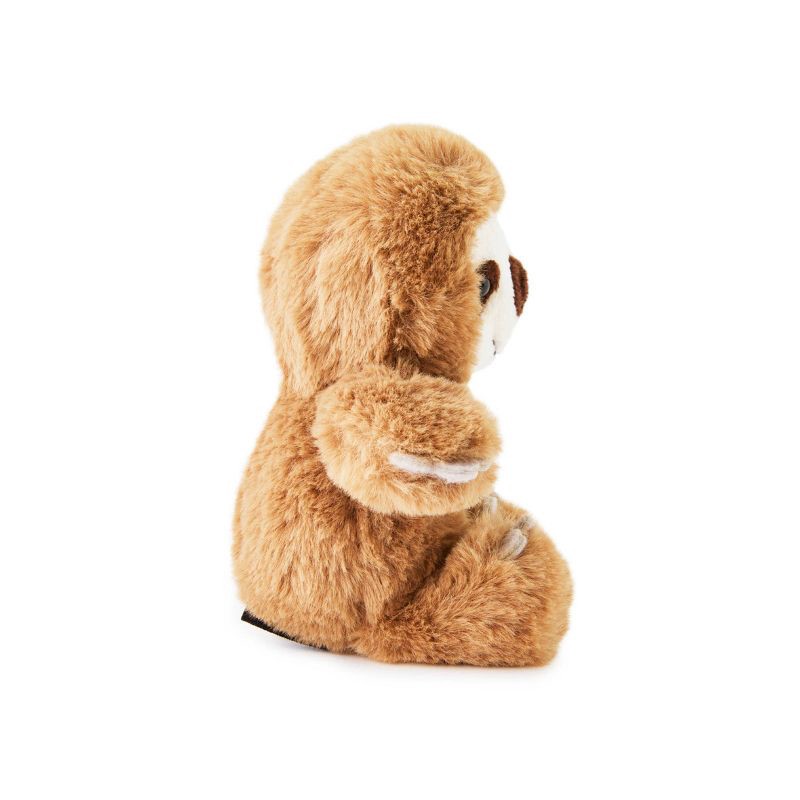 slide 9 of 12, FAO Schwarz 10" Mommy and Me Sloth Plush: Polyester Zoo Stuffed Animal, 1 ct