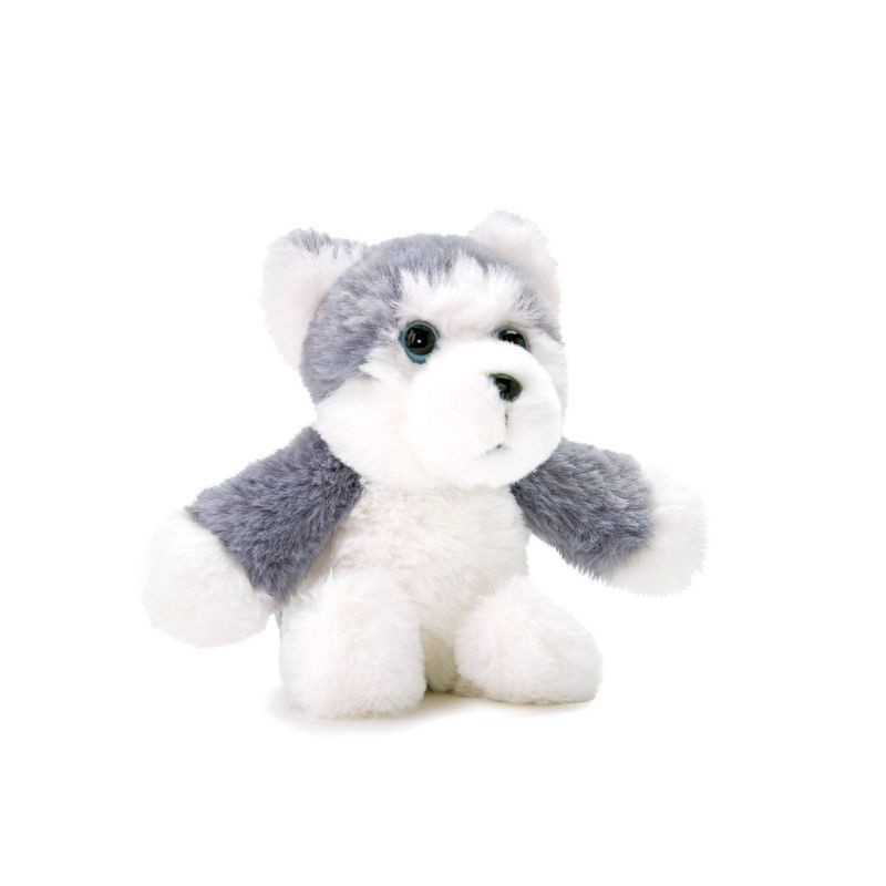 slide 5 of 9, FAO Schwarz 10" Mommy and Me Husky Plush, 1 ct