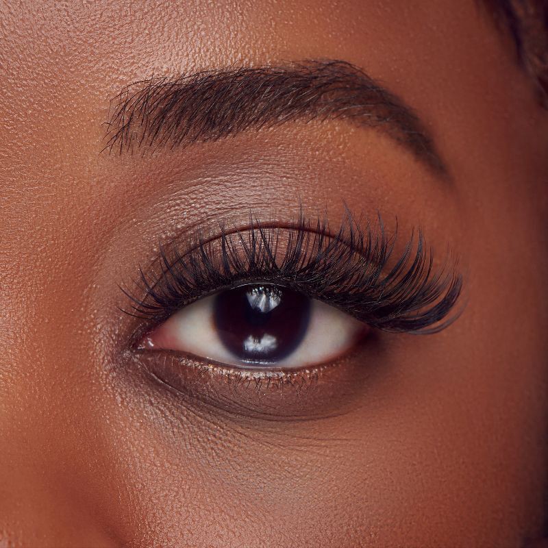 slide 2 of 10, BeBlinky False Eyelash Clusters - Wide Band 02, Wispy, 9-16 mm - 72ct, 72 ct