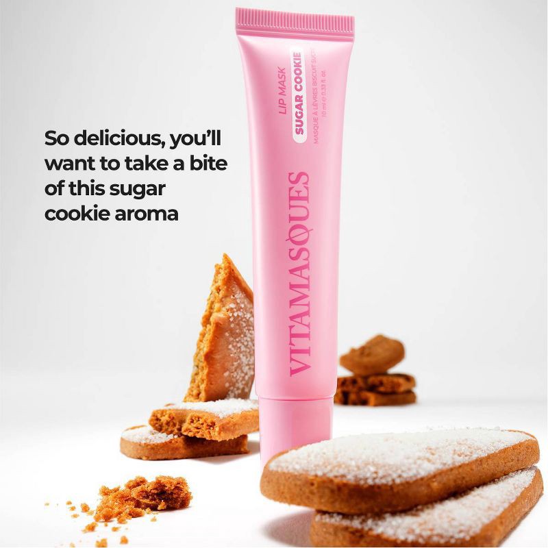 slide 6 of 9, Vitamasques Untinted Lip Mask - Sugar Cookie - 0.33 fl oz, 0.33 fl oz