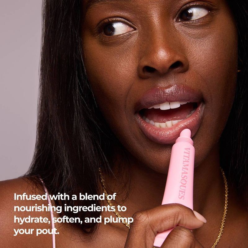 slide 8 of 9, Vitamasques Untinted Lip Mask - Sugar Cookie - 0.33 fl oz, 0.33 fl oz