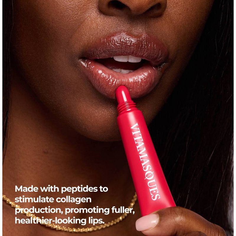 slide 9 of 9, Vitamasques Plump & Repair Tinted Lip Butter Balm - Wild Cherry - 0.33 fl oz, 0.33 fl oz