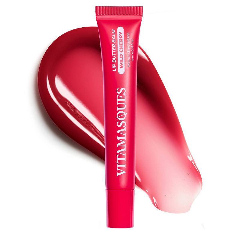 slide 2 of 9, Vitamasques Plump & Repair Tinted Lip Butter Balm - Wild Cherry - 0.33 fl oz, 0.33 fl oz
