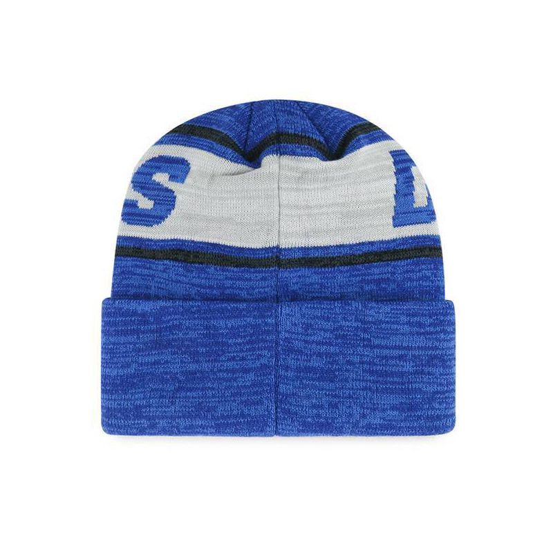 slide 2 of 2, MLB Los Angeles Dodgers Bitter Knit Beanie: Team Logo, Adult One Size, Acrylic, 1 ct