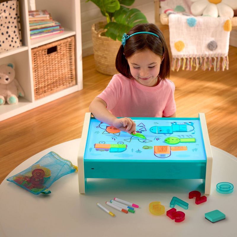 slide 2 of 13, B. toys Look & Shine - Educational Light Box Playset, 1 ct