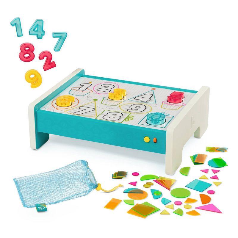slide 1 of 13, B. toys Look & Shine - Educational Light Box Playset, 1 ct