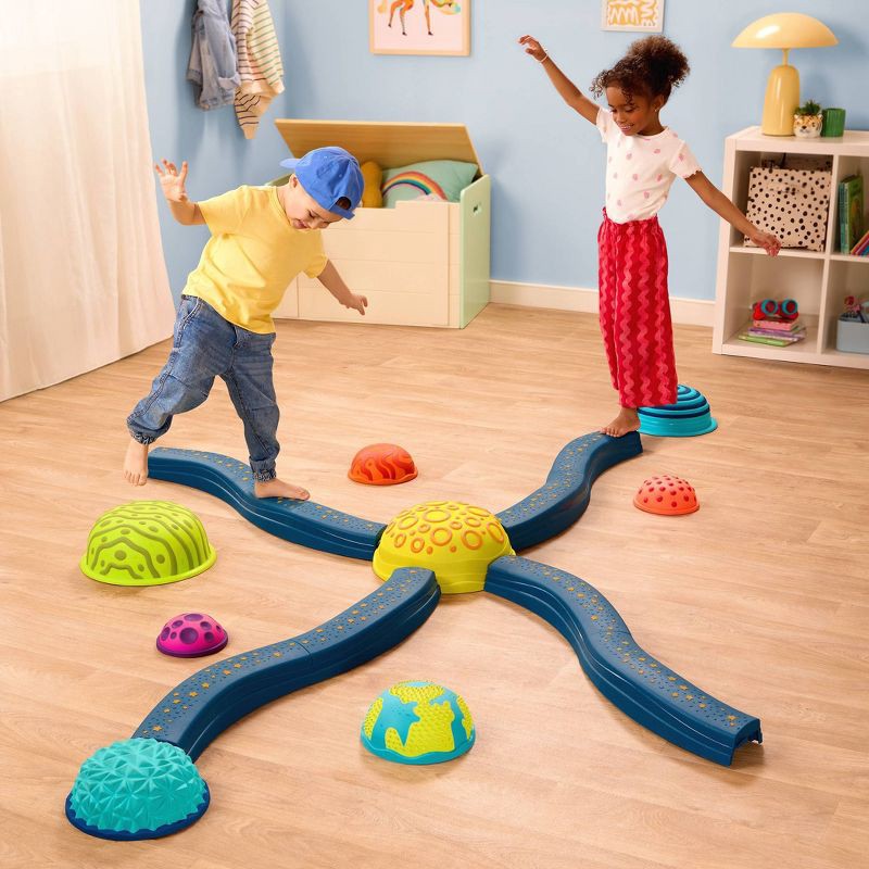 slide 2 of 10, B. toys Planet Balance Beams - Planet Hopper, 1 ct