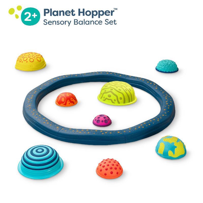 slide 5 of 10, B. toys Planet Balance Beams - Planet Hopper, 1 ct