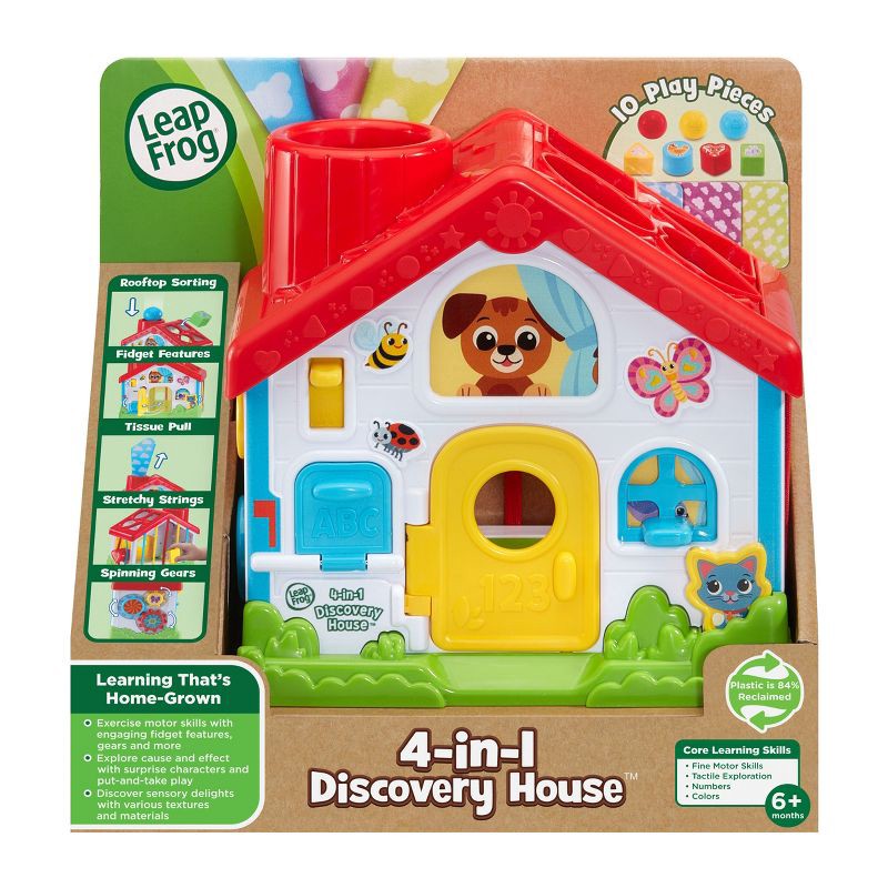 slide 7 of 7, LeapFrog 4-in-1 Discovery House, 1 ct